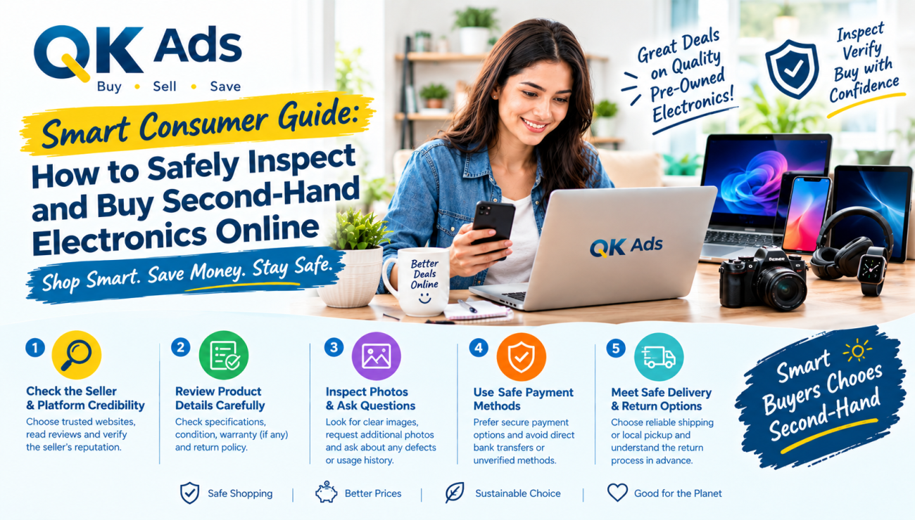 Smart Consumer Guide: How to Safely Inspect and Buy Second-Hand Electronics Online