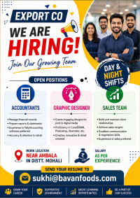 WE ARE HIRING – Join Our Growing Team!