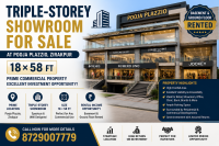 Triple-Storey Showroom for Sale in Pooja Plazzio, Zirakpur