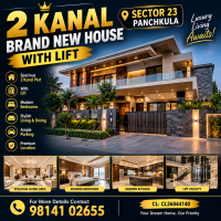 2 Kanal Brand New House with Lift – Sector 23, Panchkula