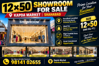 12×50 Showroom for Sale – Kapda Market, Shahabad